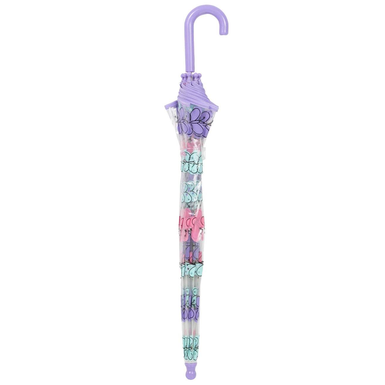 Parapluie Enfant transparent PVC/Papillons