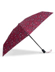 Parapluie Mini Auto Bandana Bordeaux