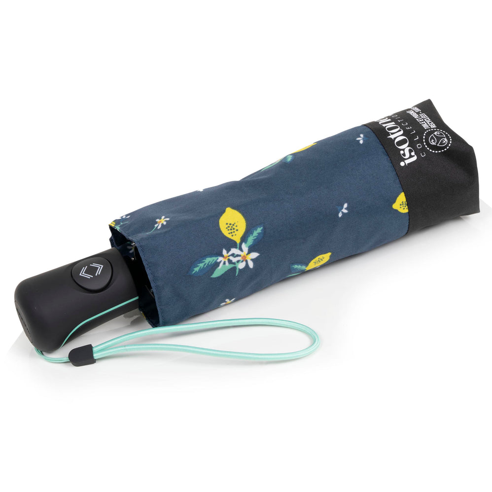 Parapluie Mini Auto Citron Jaune - Isotoner