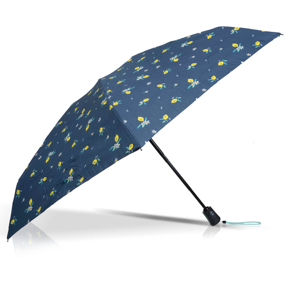 Parapluie Mini Auto Citron Jaune - Isotoner
