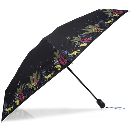 Parapluie Mini Auto Frise Cerf - Isotoner