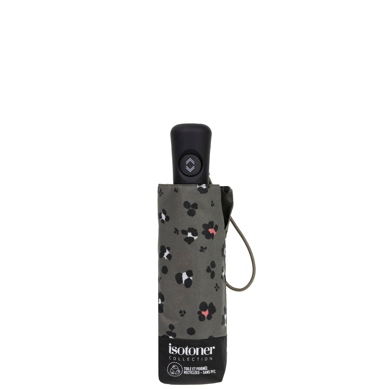 Parapluie Mini Auto Leopard Kaki