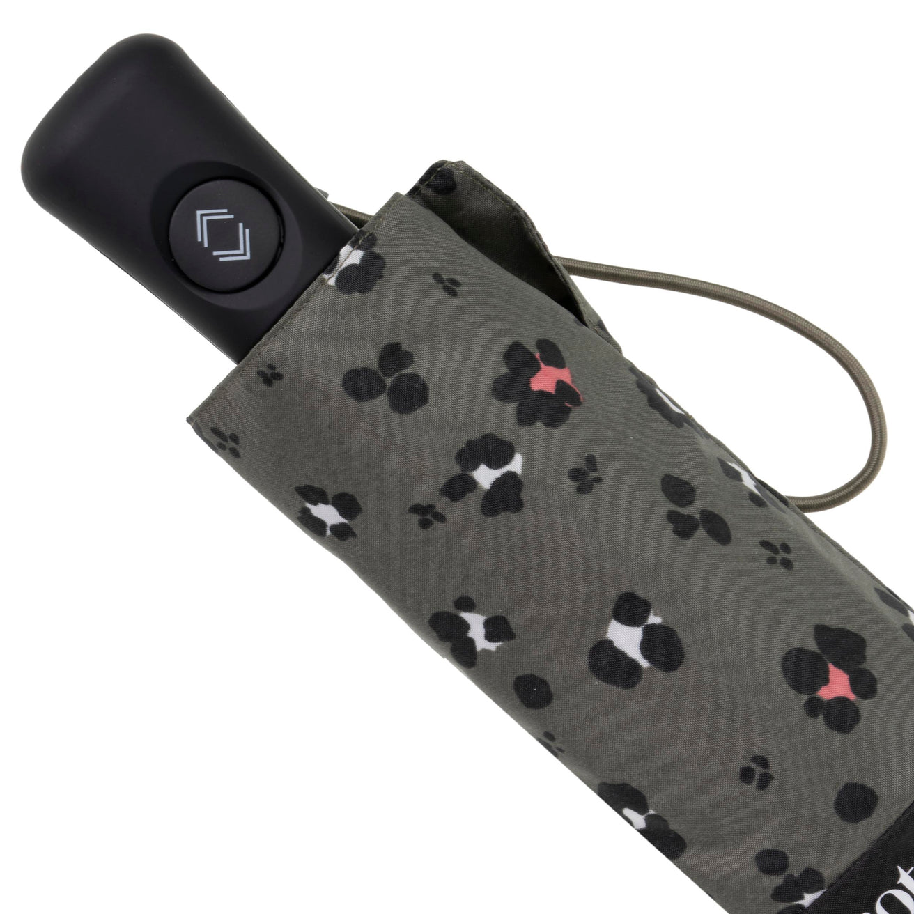 Parapluie Mini Auto Leopard Kaki