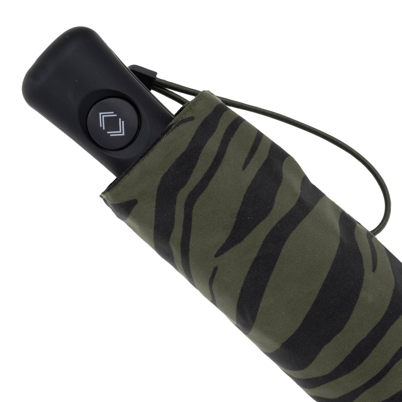 Parapluie Mini Auto Zèbre Kaki