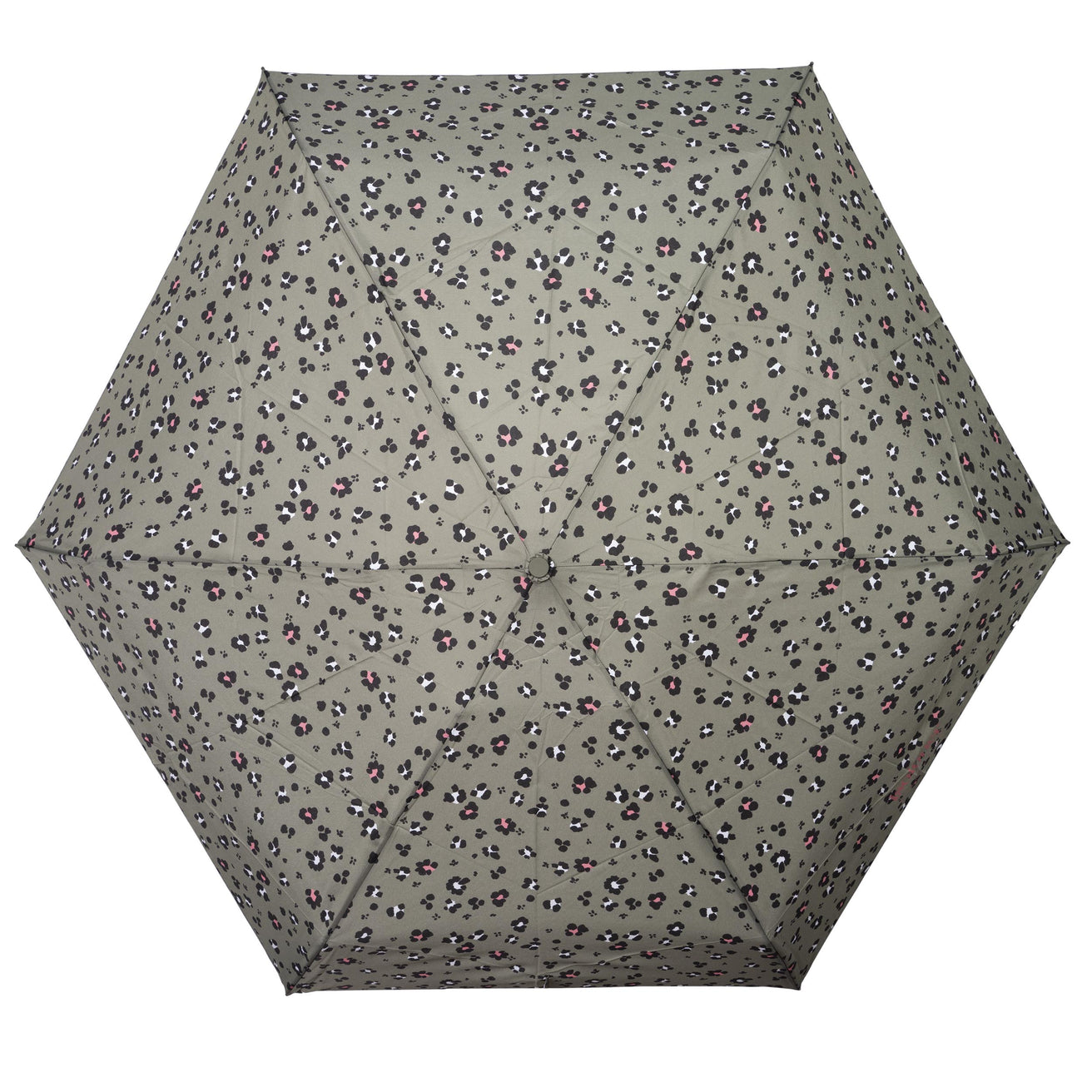 Parapluie Mini Slim Leopard Kaki