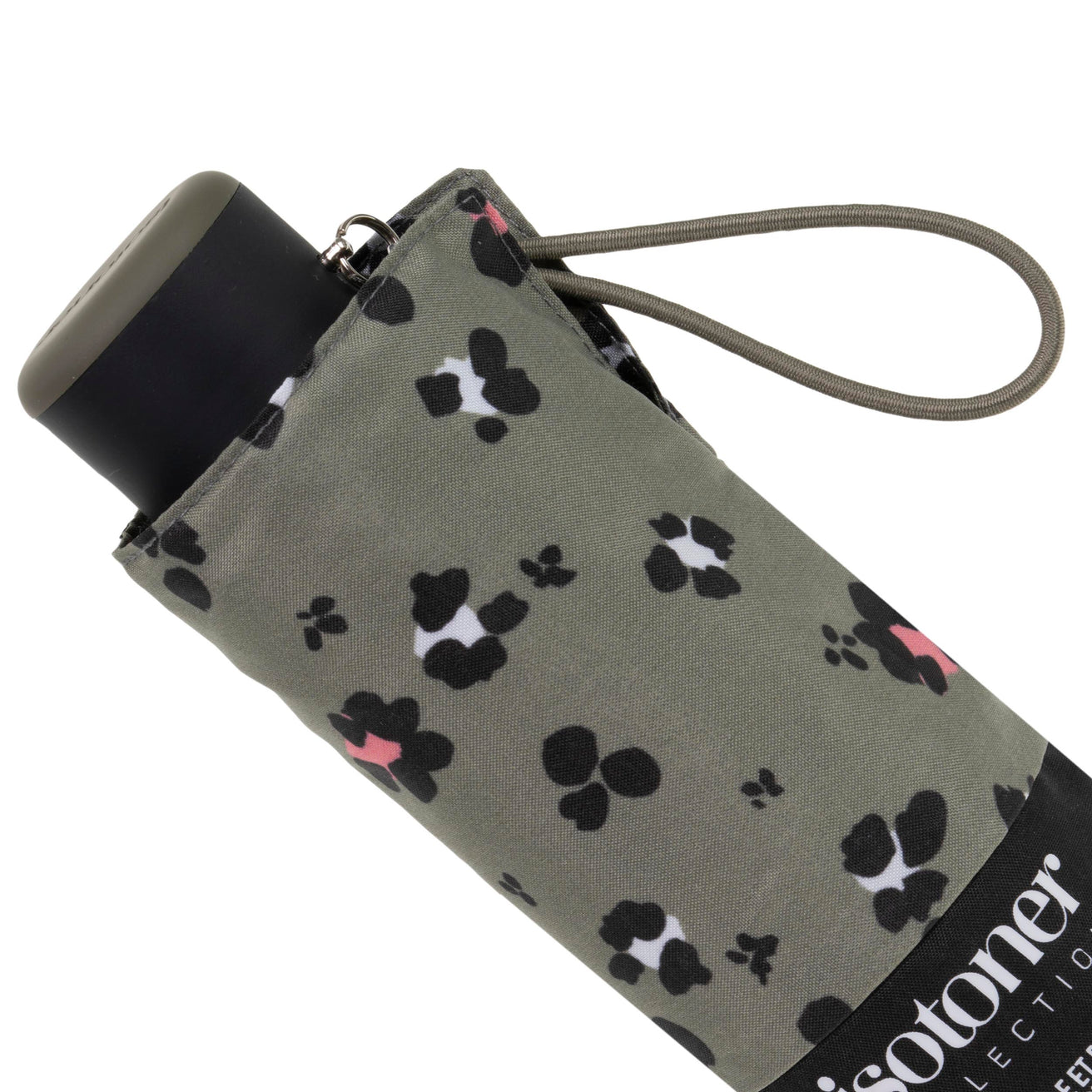 Parapluie Mini Slim Leopard Kaki