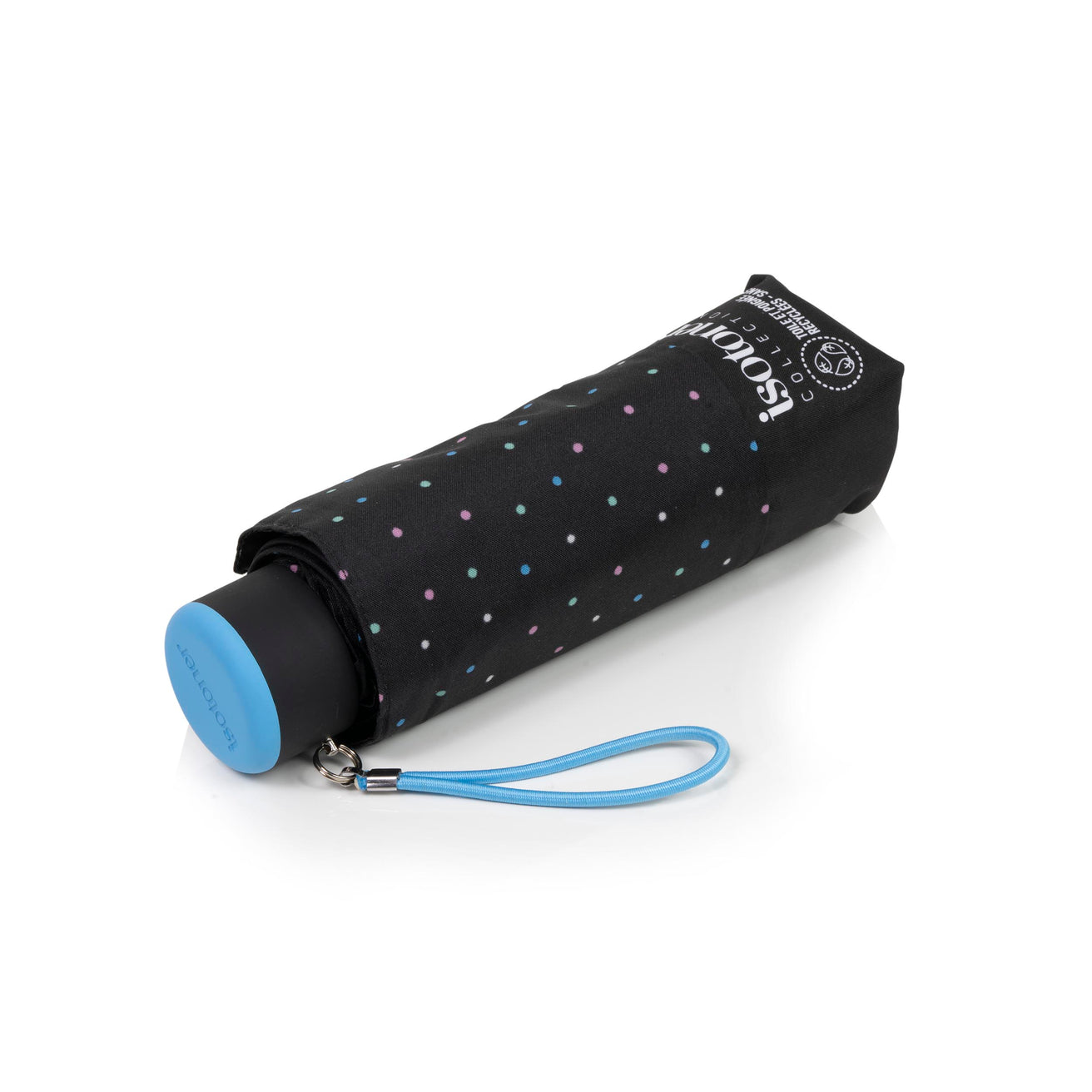 Parapluie Mini Slim Mini Pois Noir
