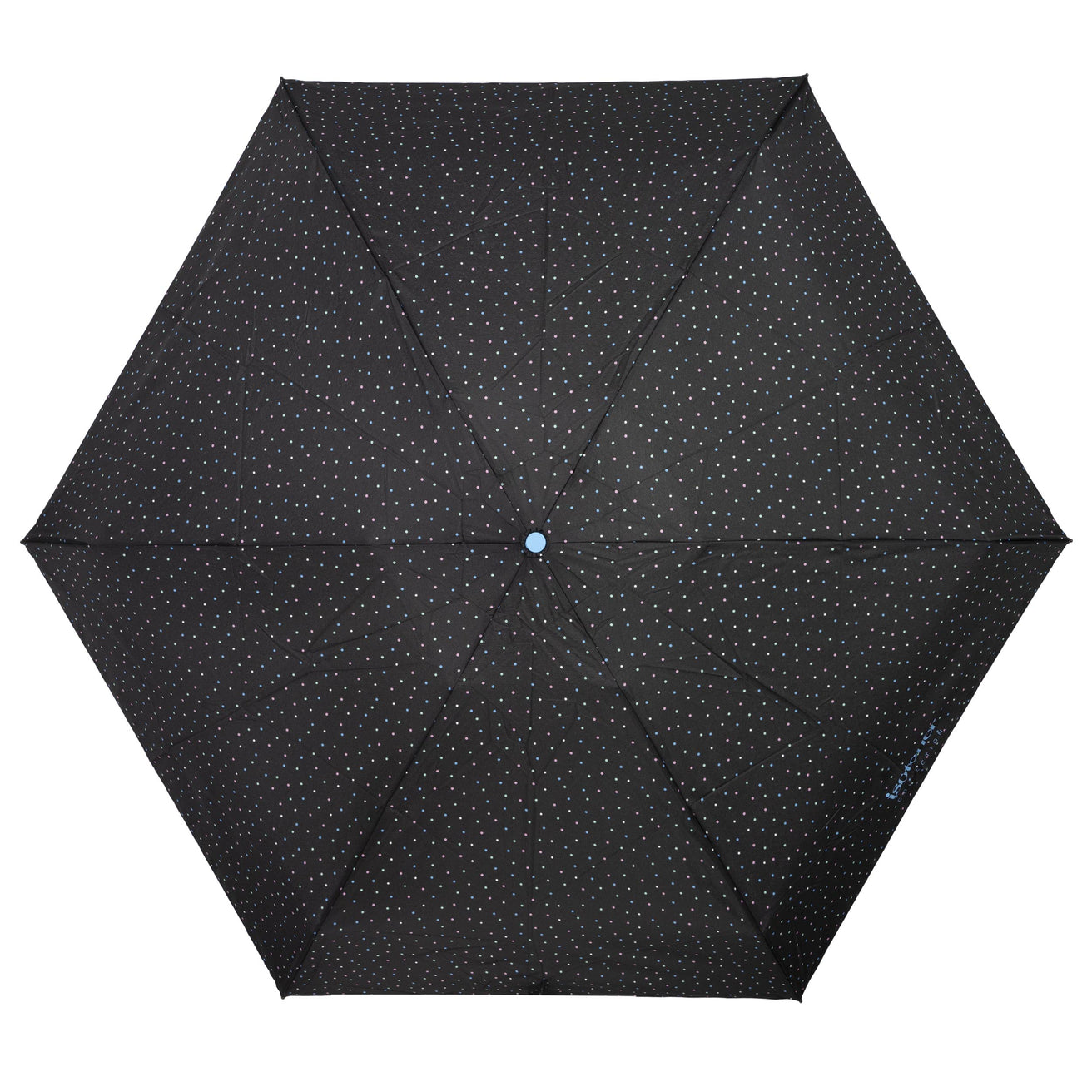 Parapluie Mini Slim Mini Pois Noir
