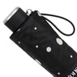 Parapluie Mini Slim Pois Noir/Jaune