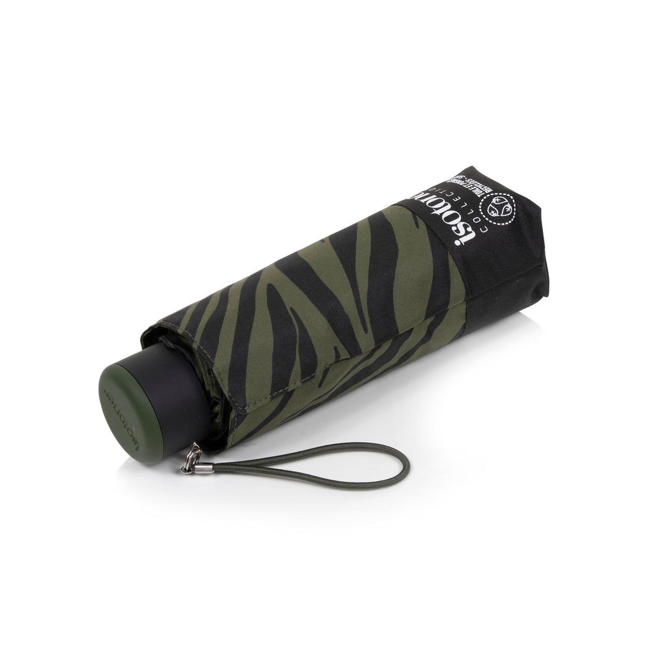 Parapluie Mini Slim Zèbre Kaki