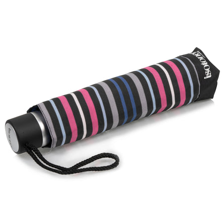 Parapluie Petit Prix Rayure baltique - Isotoner