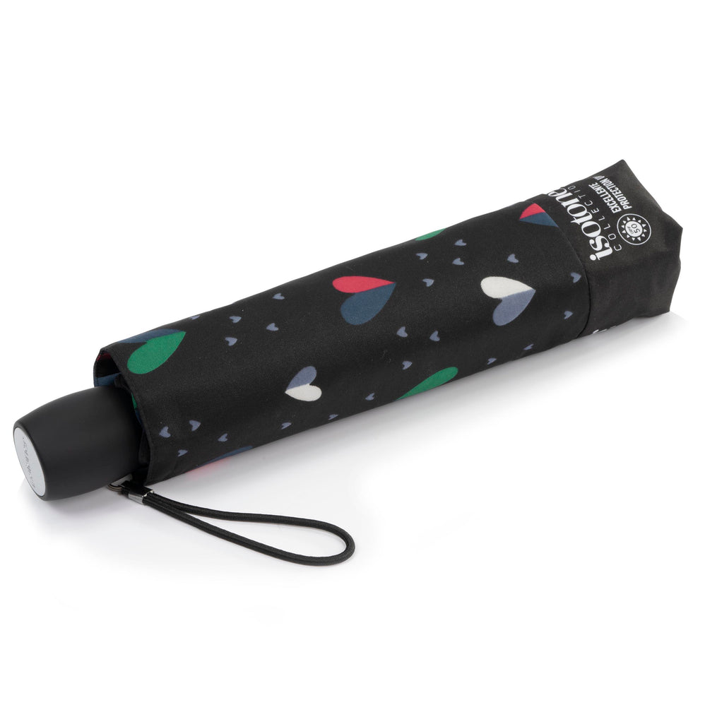 Parapluie ombrelle slim Cœur UPF50+ - Isotoner