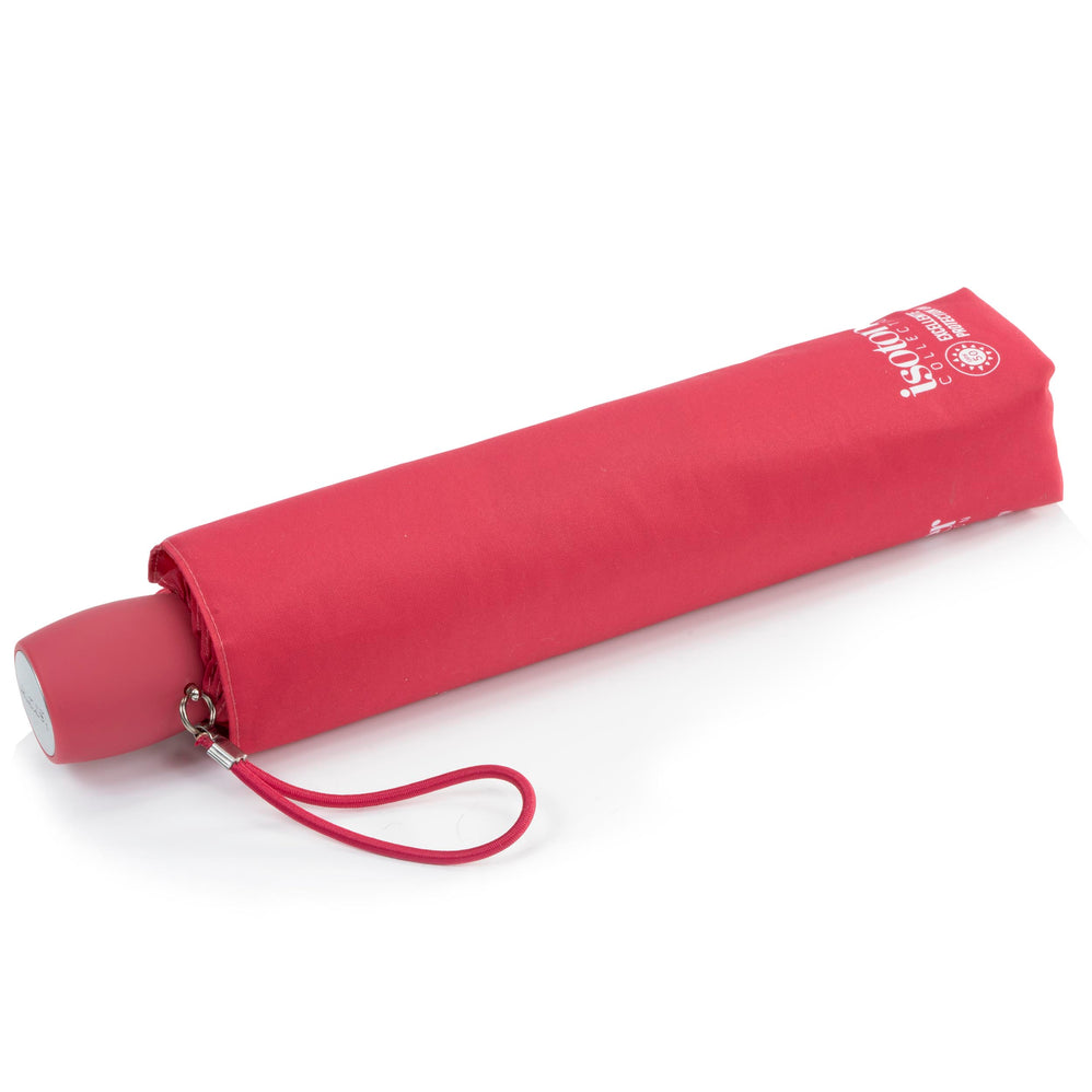 Parapluie ombrelle slim Fuschia UPF50+ - Isotoner