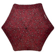 Parapluie X-TRA SOLIDE 23 cm Bandana Bordeaux