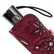 Parapluie X-TRA SOLIDE 23 cm Bandana Bordeaux