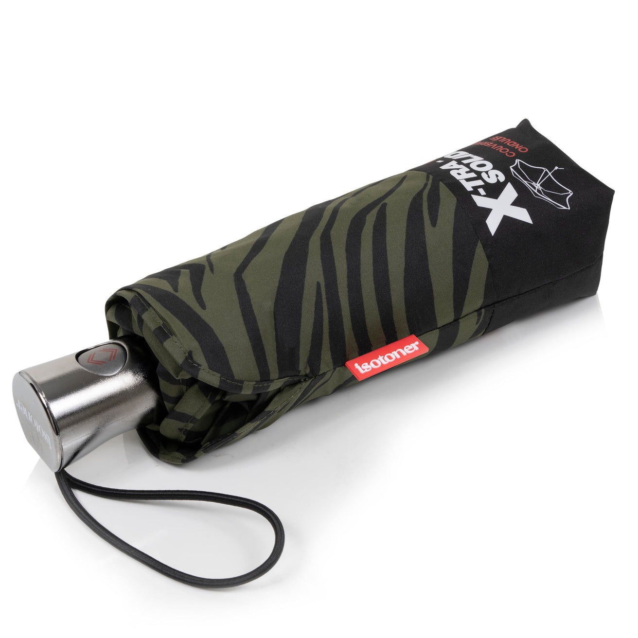 Parapluie X-TRA SOLIDE 23 cm Zèbre Kaki