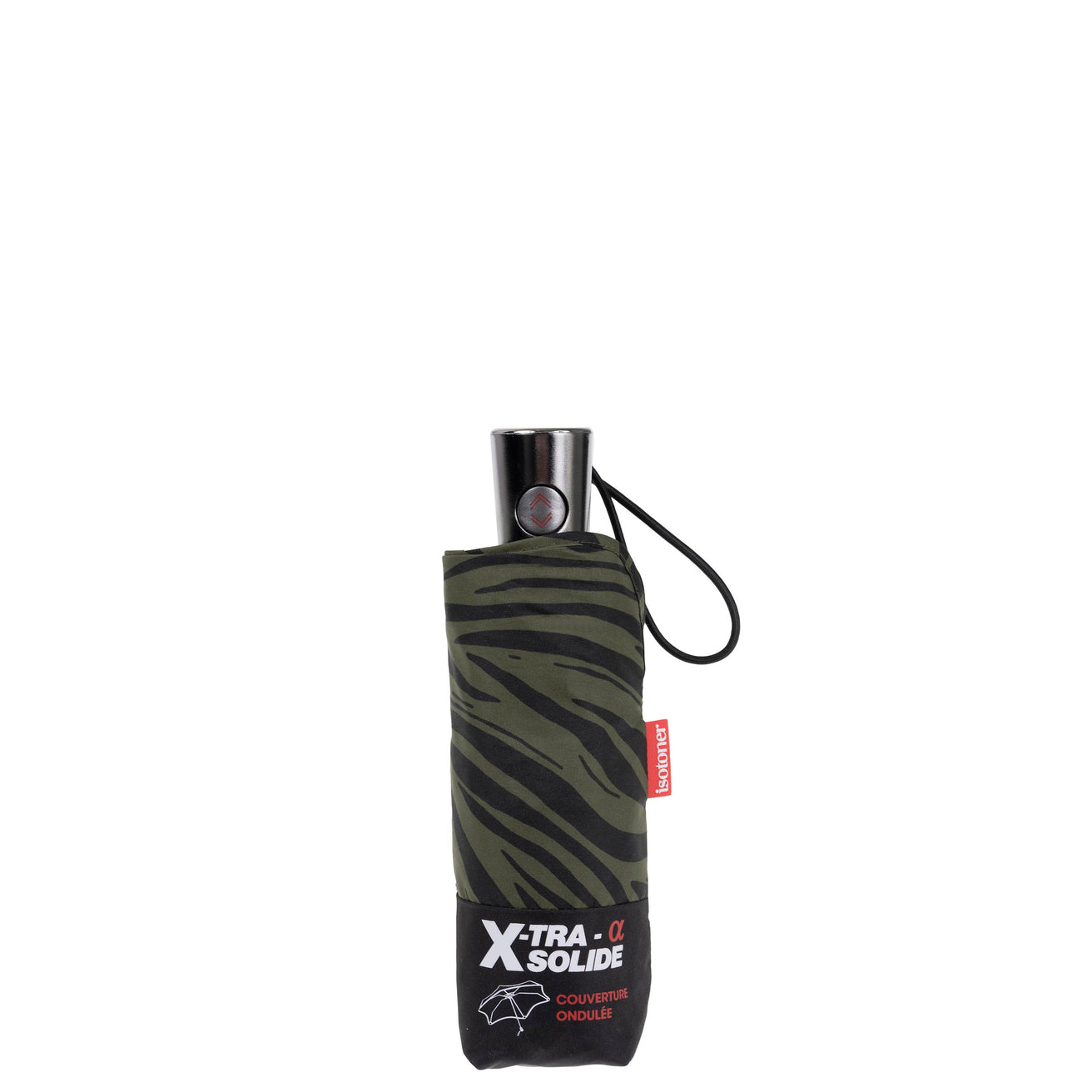Parapluie X-TRA SOLIDE 23 cm Zèbre Kaki
