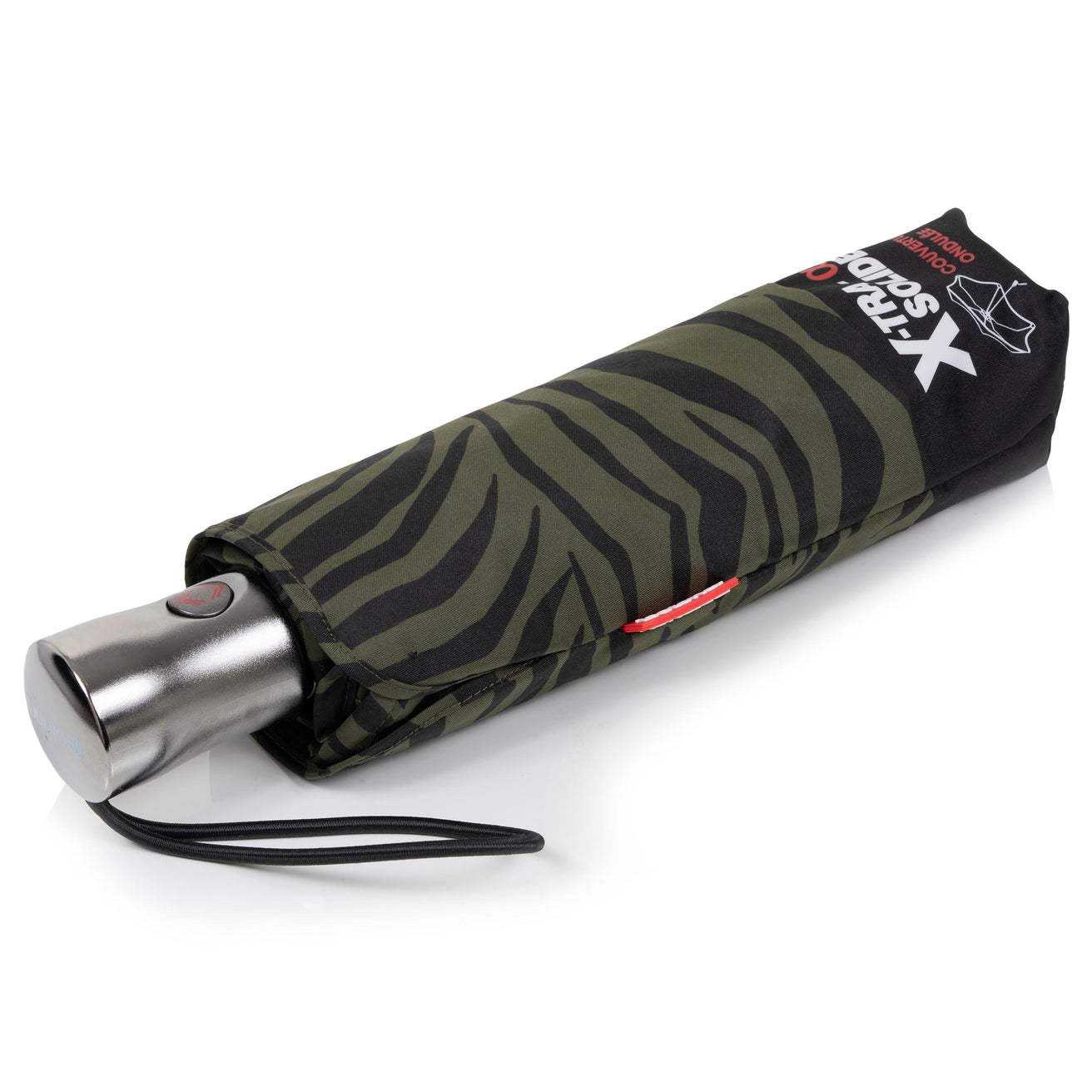 Parapluie X-TRA SOLIDE 28 cm Zèbre Kaki