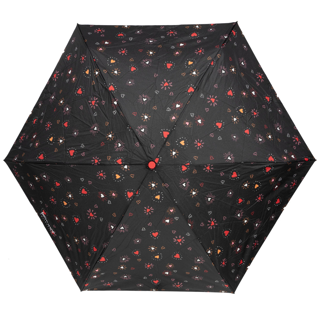 Parapluie X-TRA SOLIDE ALPHA 17,5 cm Cœur Rouge