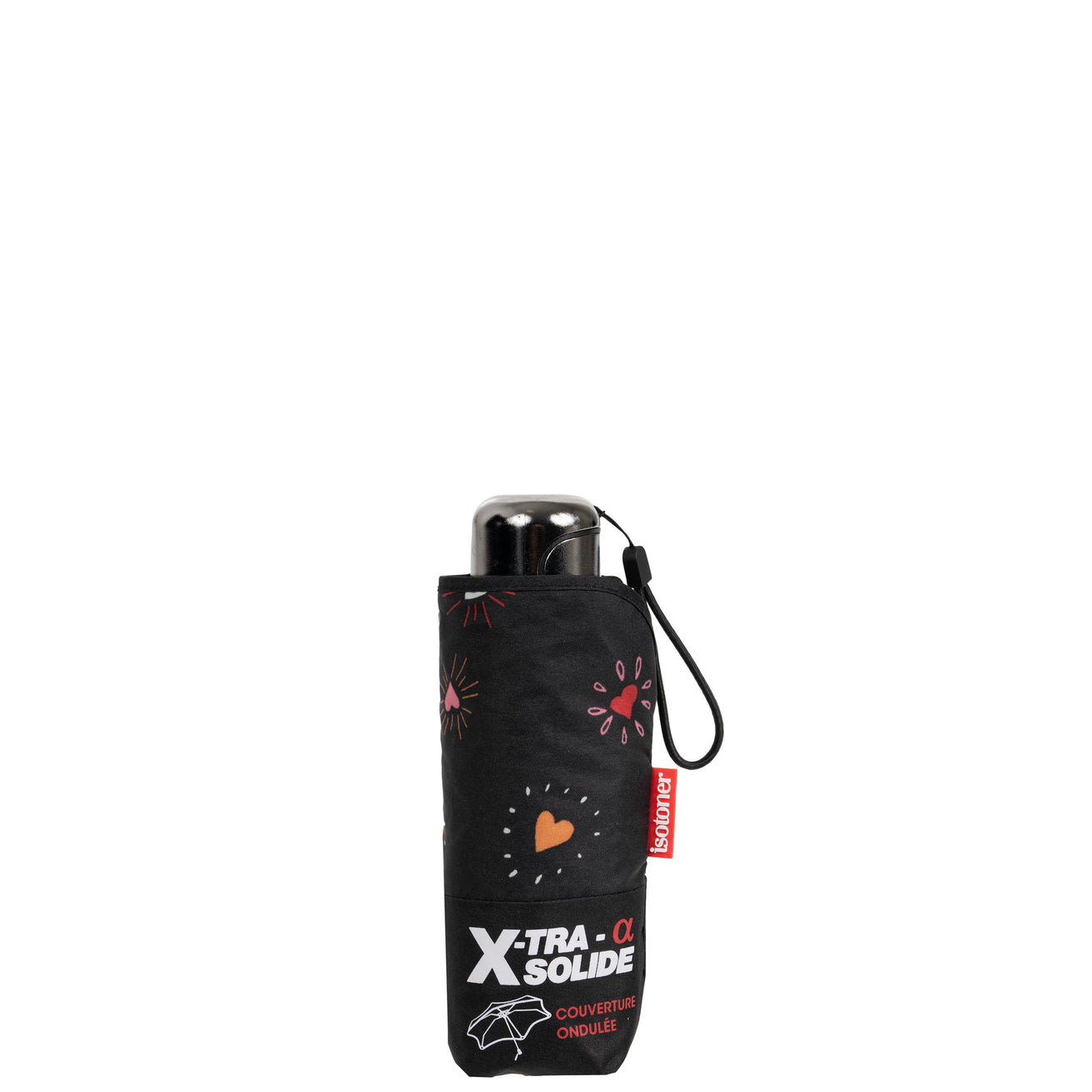 Parapluie X-TRA SOLIDE ALPHA 17,5 cm Cœur Rouge