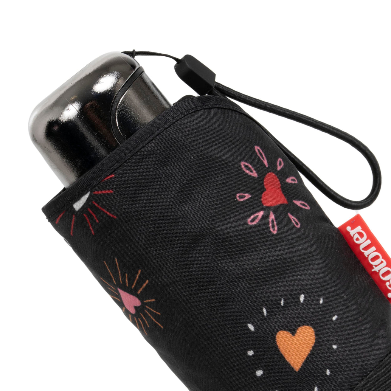 Parapluie X-TRA SOLIDE ALPHA 17,5 cm Cœur Rouge