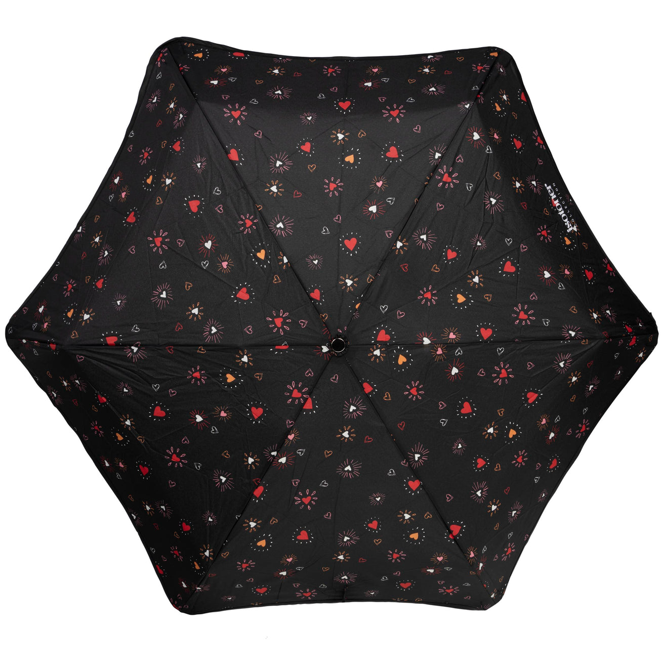 Parapluie X-TRA SOLIDE ALPHA 23 cm Cœur Rouge