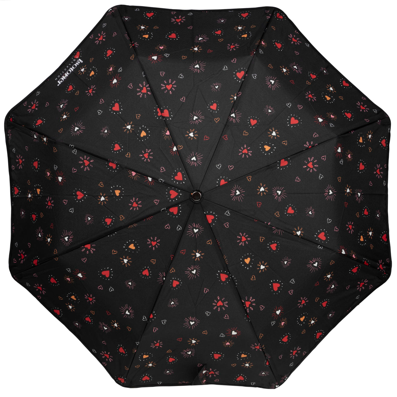 Parapluie X-TRA SOLIDE 28 cm Coeur Rouge
