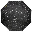 Parapluie X-TRA SOLIDE 28 cm Pois Noir/Jaune