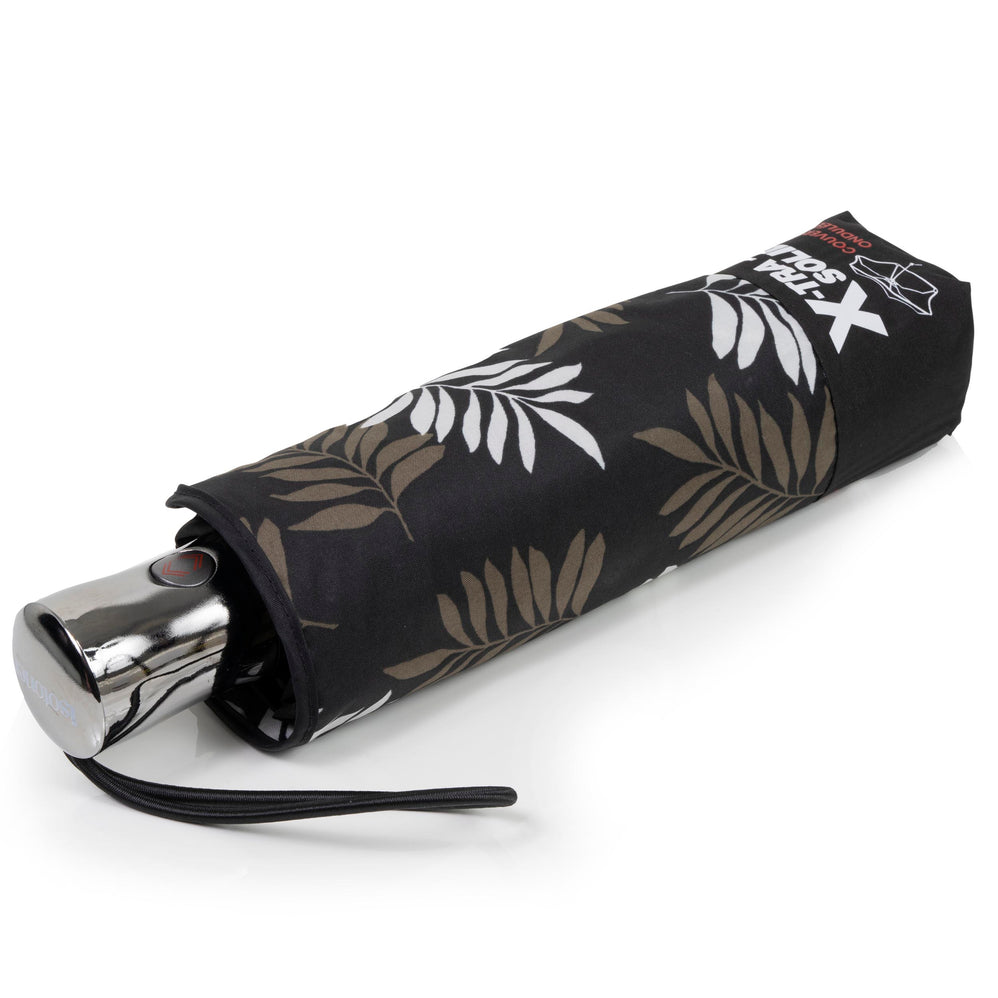 Parapluie X-TRA SOLIDE 28 cm Feuille kaki - Isotoner