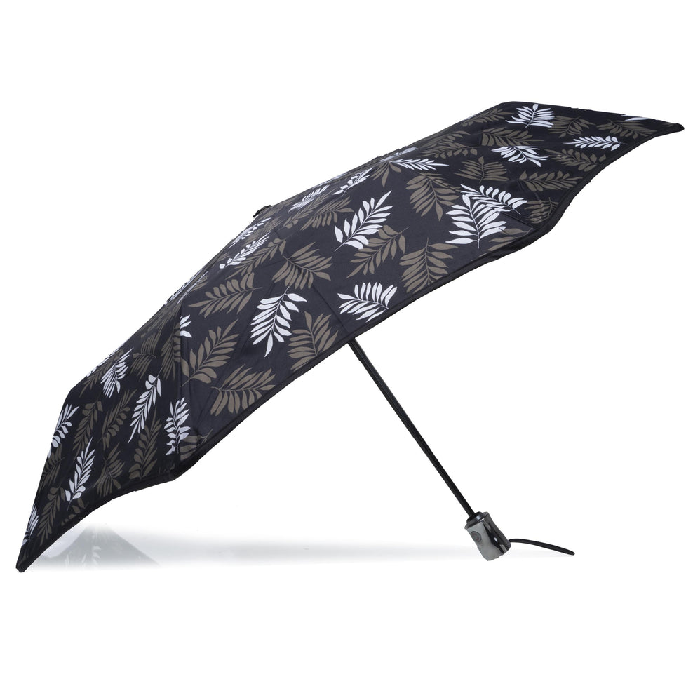 Parapluie X-TRA SOLIDE 28 cm Feuille kaki - Isotoner