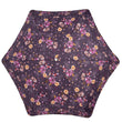 Parapluie X-TRA SOLIDE ALPHA 23 cm Fleurs Aubergine