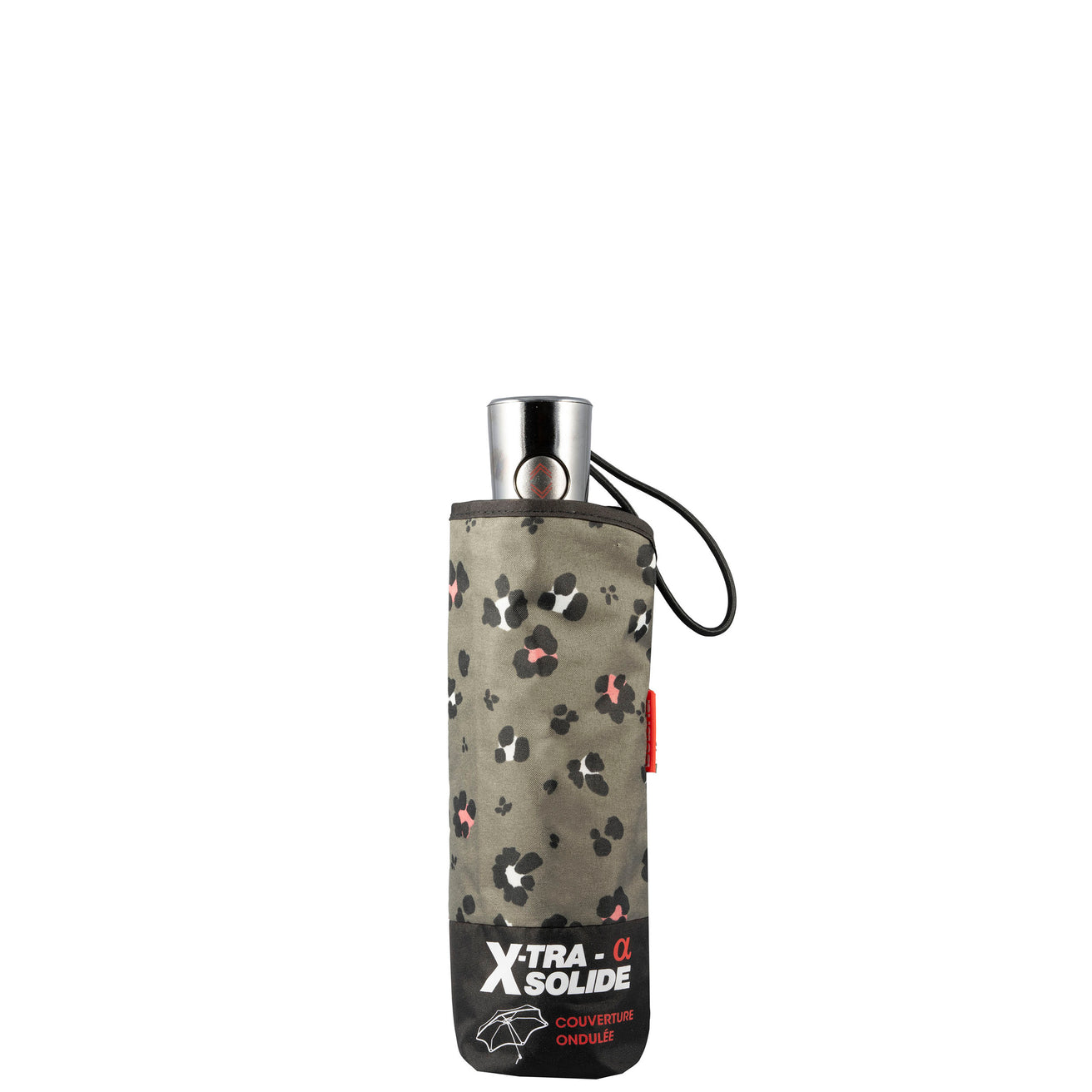 Parapluie X-TRA SOLIDE ALPHA 23 cm Léopard Kaki