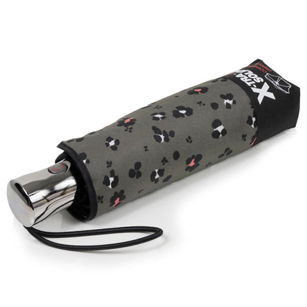 Parapluie X-TRA SOLIDE ALPHA 28 cm Léopard Kaki - Isotoner