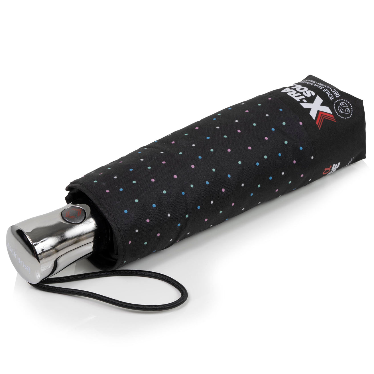 Parapluie X-TRA SOLIDE ALPHA 28 cm Mini Pois Noir