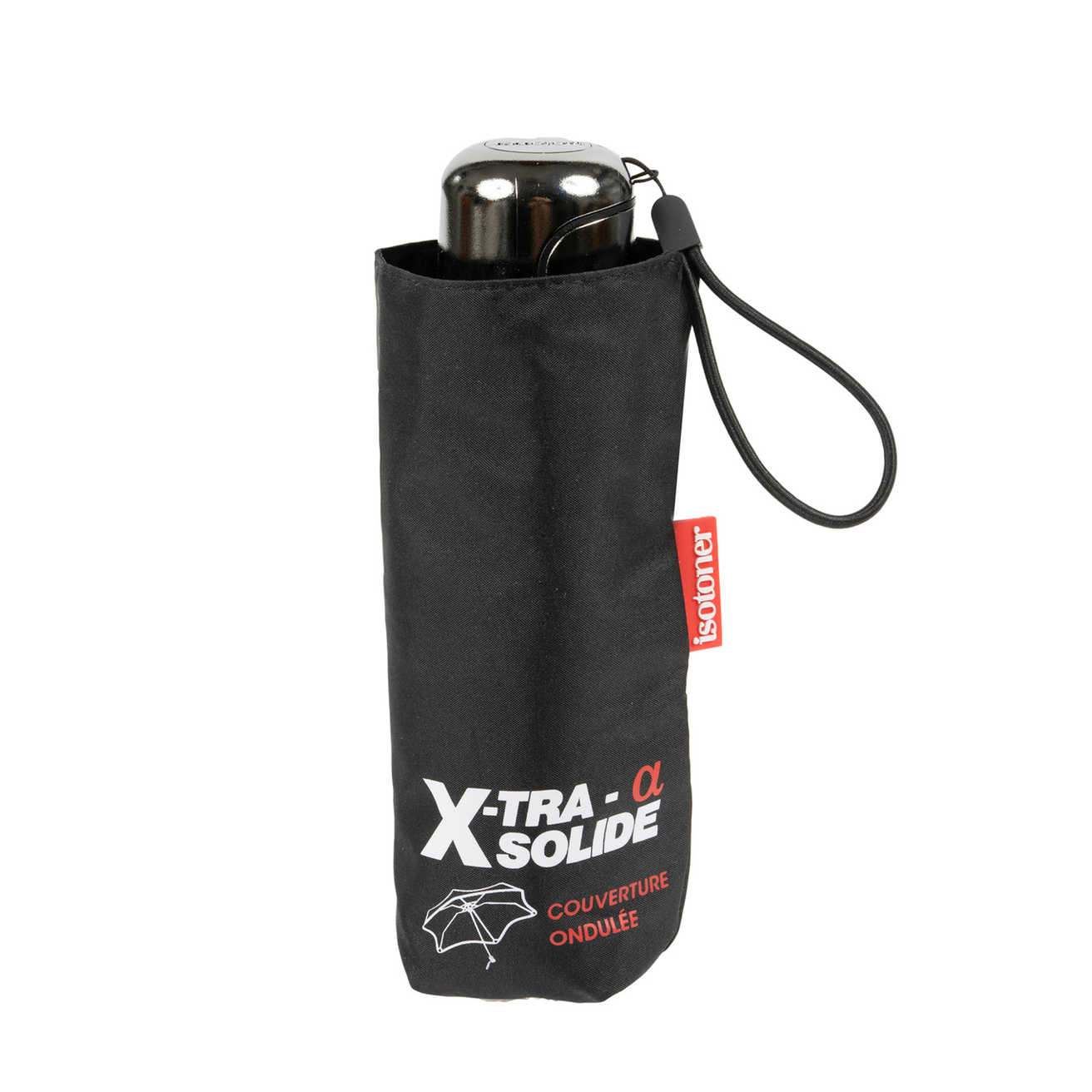 Parapluie X-TRA SOLIDE ALPHA 17,5 cm Noir