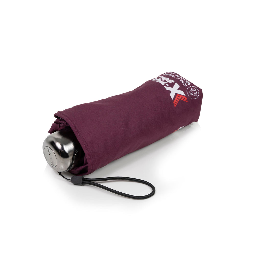 Parapluie X-TRA SOLIDE ALPHA 17,5 cm Prune - Isotoner