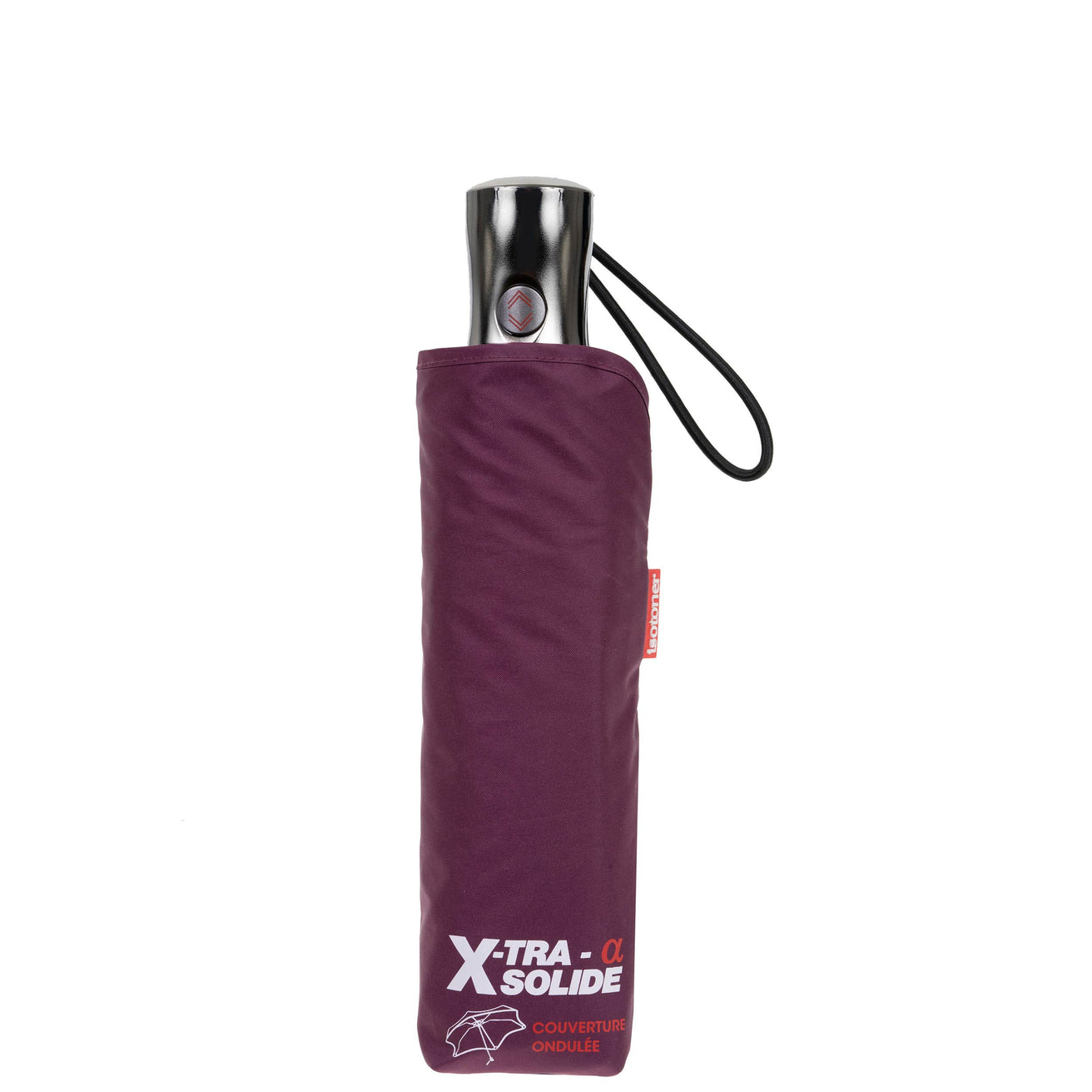 Parapluie X-TRA SOLIDE ALPHA 28 cm Prune