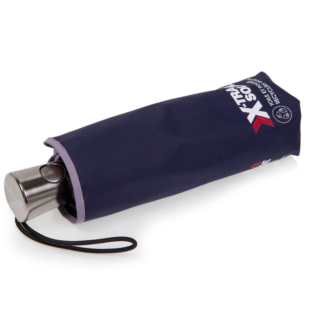 Parapluie ALPHA X-TRA SOLIDE Marine liseré - Isotoner