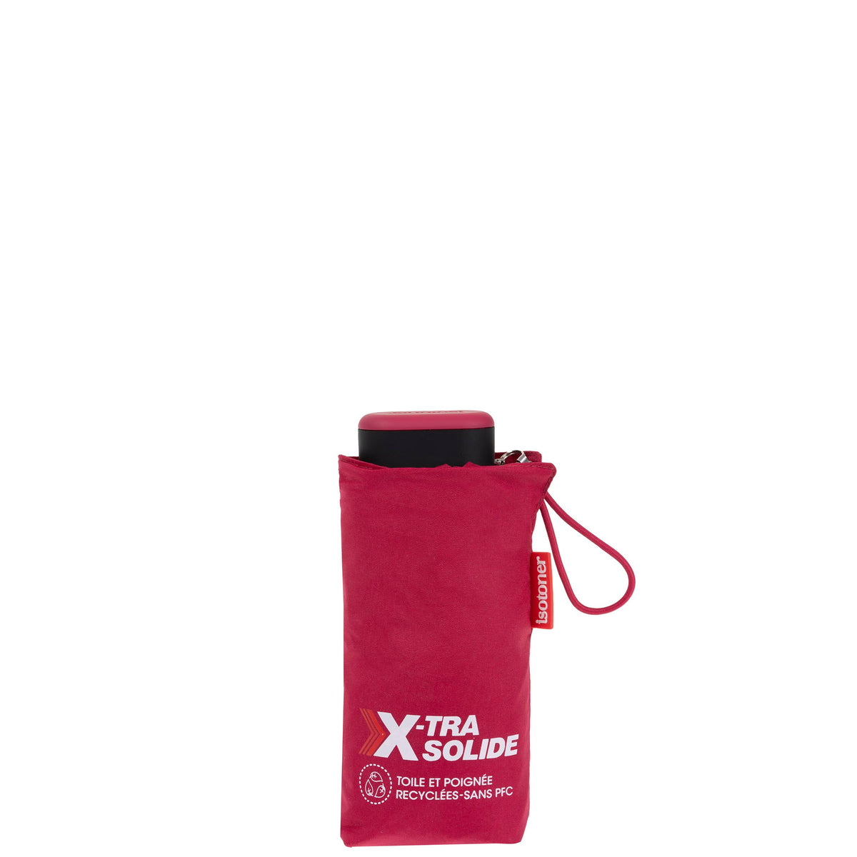 Parapluie X-TRA SOLIDE ULTRA-PLAT Framboise