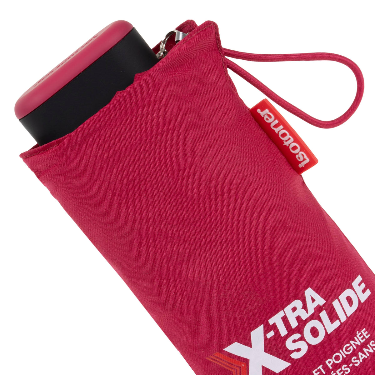 Parapluie X-TRA SOLIDE ULTRA-PLAT Framboise