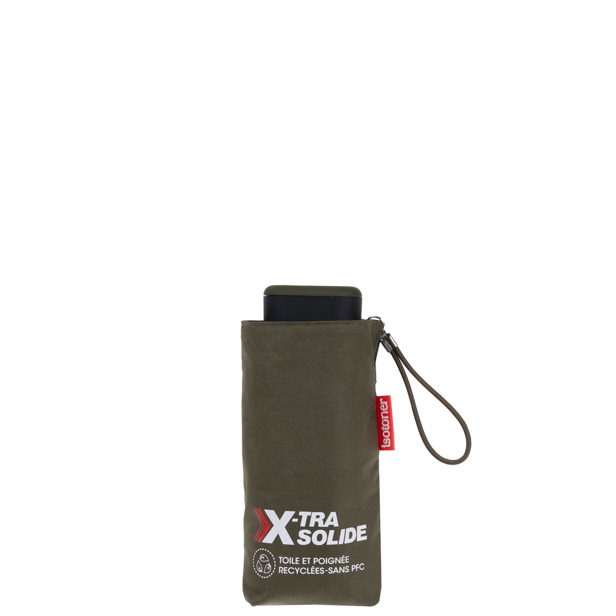 Parapluie X-TRA SOLIDE ULTRA-PLAT Kaki