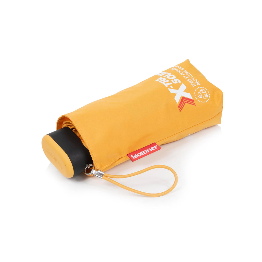 Parapluie X-TRA SOLIDE ULTRA-PLAT Moutarde - Isotoner