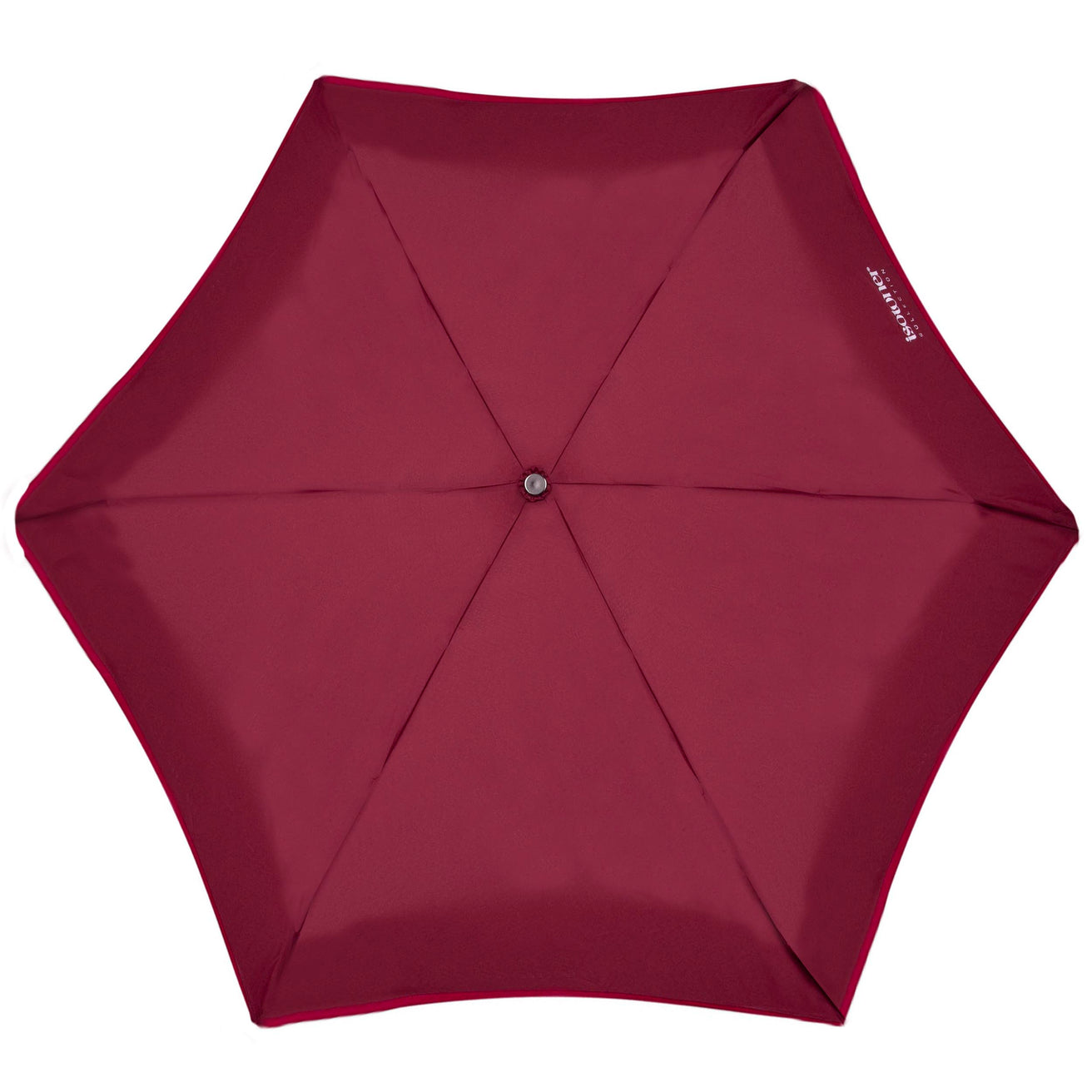 Parapluie ALPHA X-TRA SOLIDE 23 cm Bordeaux liseré