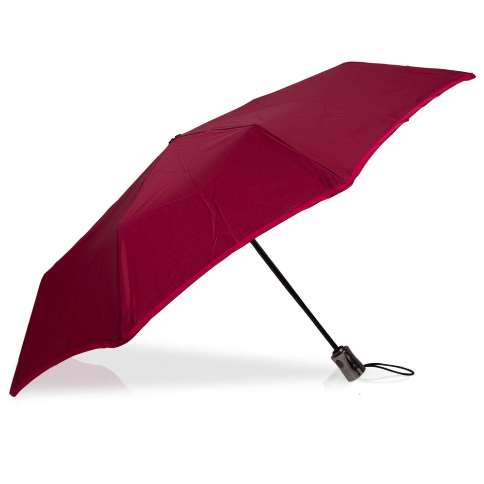 Parapluie X-TRA SOLIDE 28 cm Bordeaux liseré - Isotoner