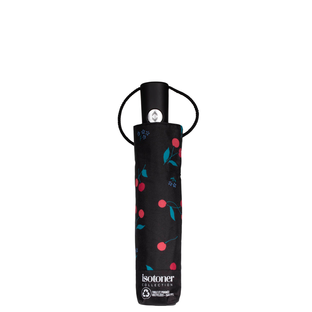 Parapluie Auto Pois cerise rose