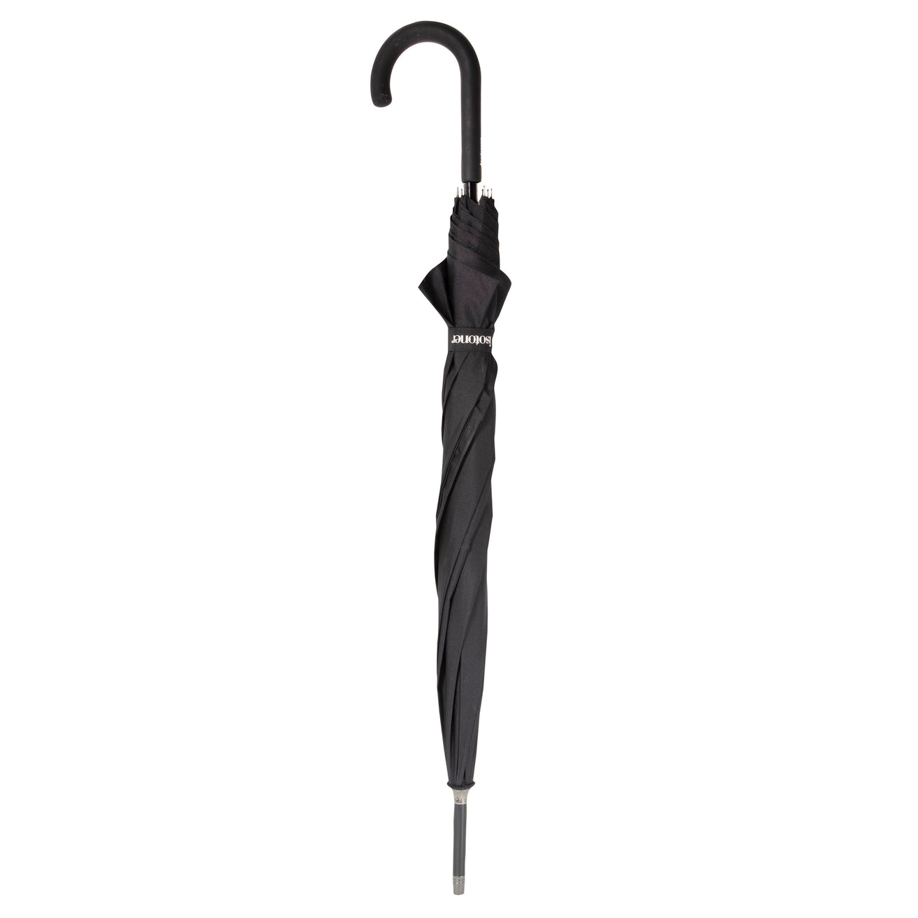 Parapluie Canne AUTO 8 baleines Noir