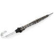 Parapluie cloche transparent PVC/Léopard Noir