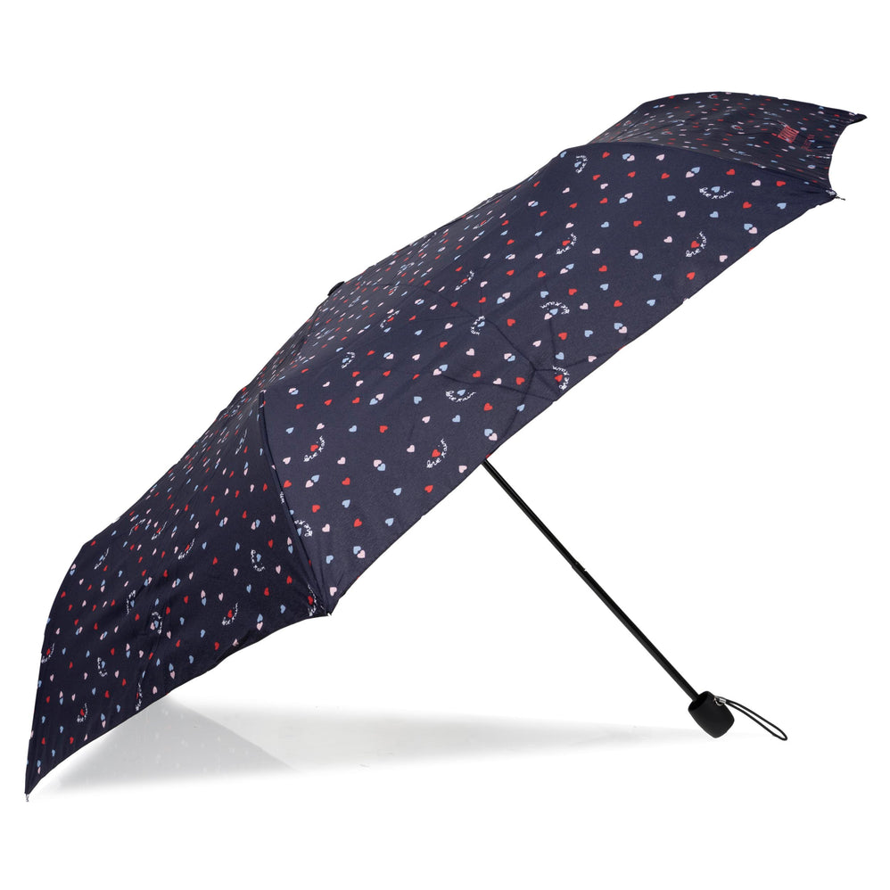 Parapluie ombrelle Cœurs Rouges UPF50+ - Isotoner
