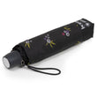 Parapluie ombrelle Noir Petites Fleurs UPF50+