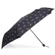 Parapluie ombrelle Noir Petites Fleurs UPF50+